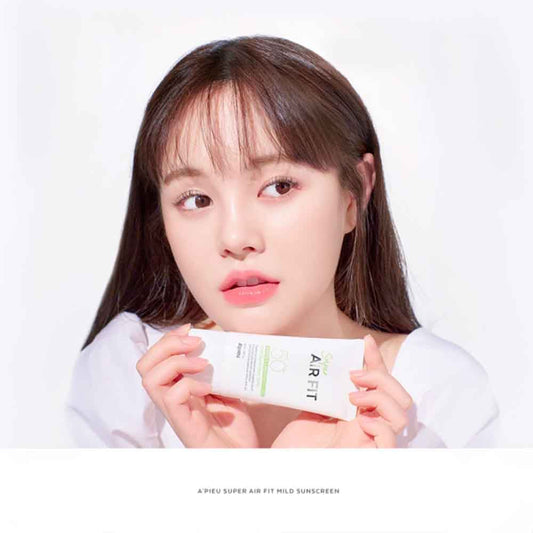 A'PIEU Super Airy Fit Mild Sonnencreme Ultraleichte Textur - SPF50+ 50 Ml