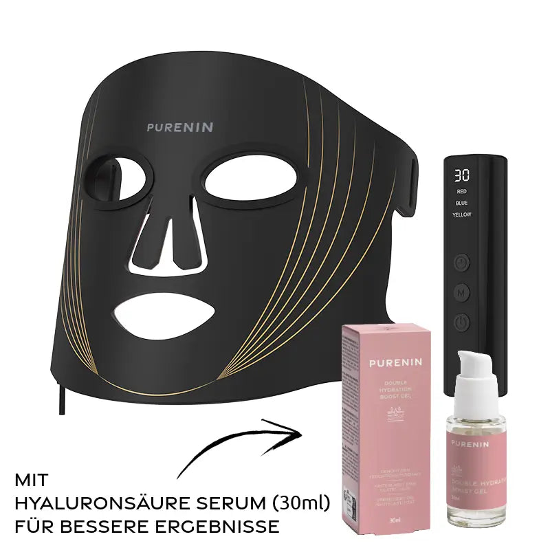 Mască de terapie cu lumină LED