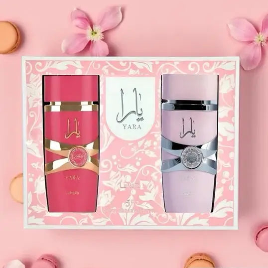 Lattafa Yara Candy Anniversary Set Duft-Duo - 2x100 ml je Flakon Vanille/Jasmin