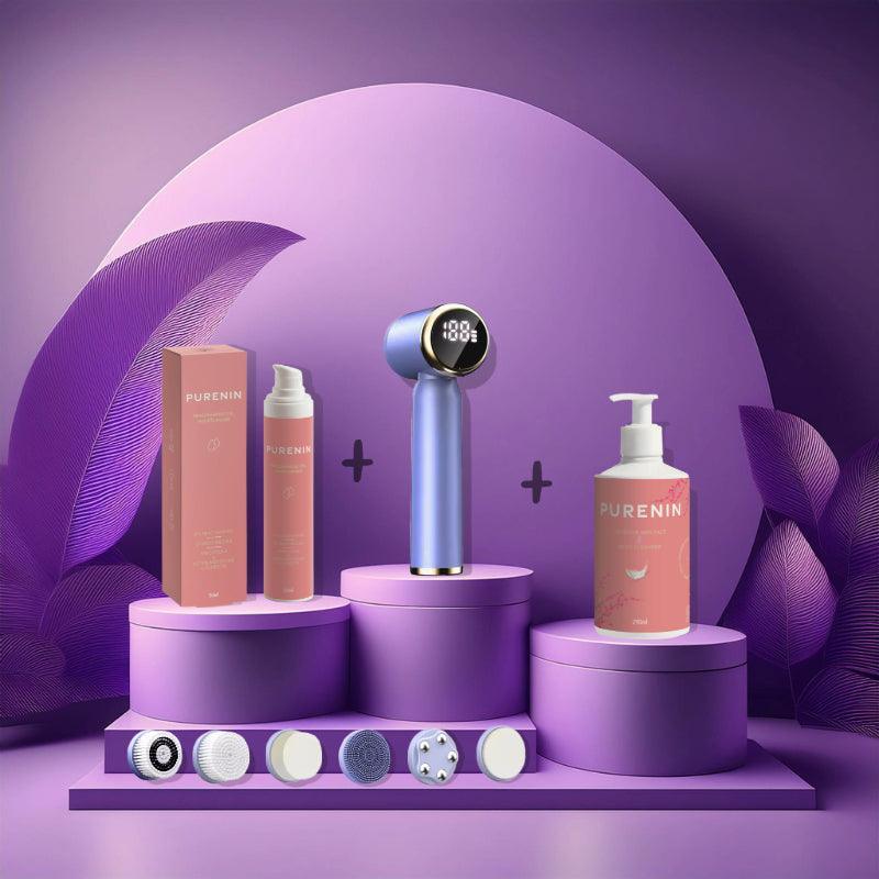 PURENIN Gesichtsbürste - 6in1 Set