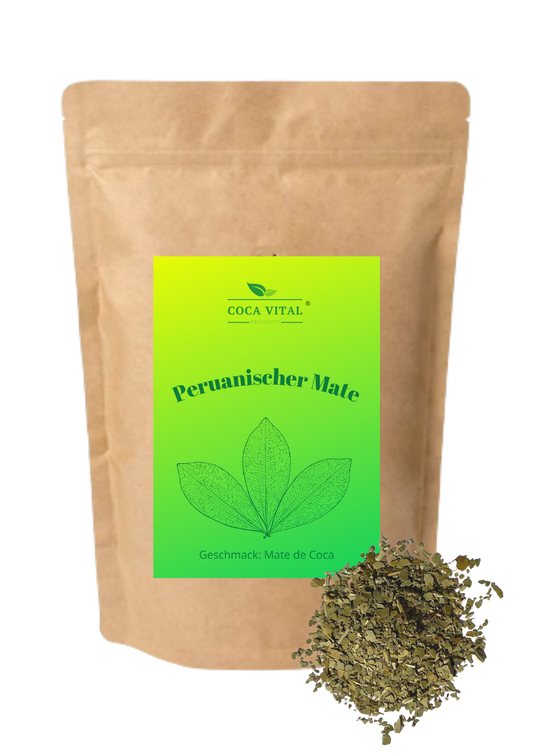 Coca Vital Peruvian Mate Caracteristici principale - Conținut 100 g, dimensiuni 12x6 cm, origine Anzi