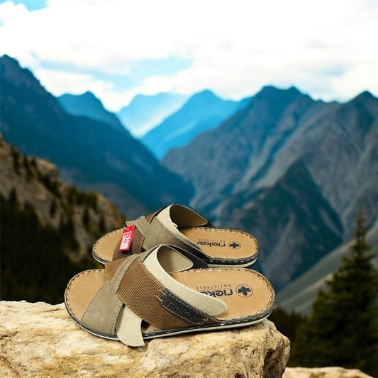 Rieker Herren Pantoletten