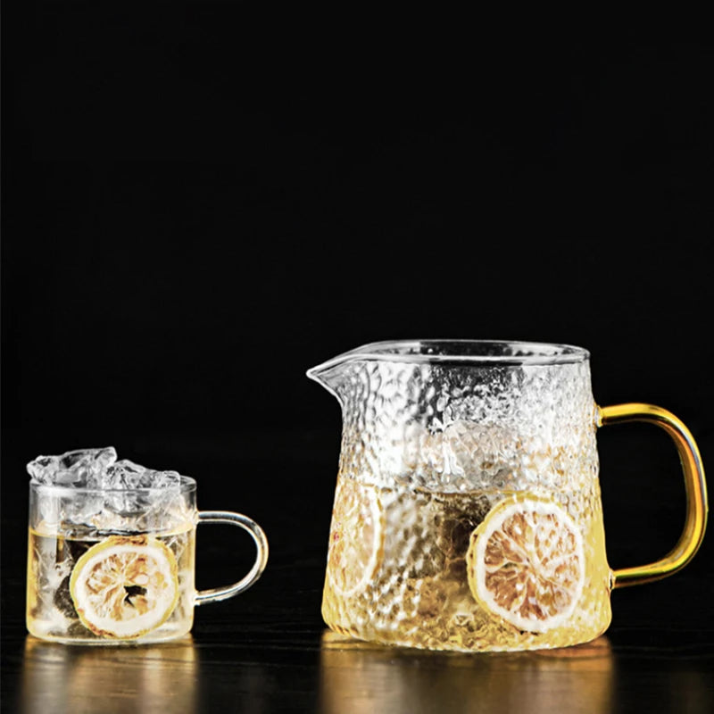 GIANXI High Quality Heat Resistant Glass Tea Pot Chinese Kung Fu Tea Set Puer Kettle Coffee Glass Pot Convenient Office TeaPot