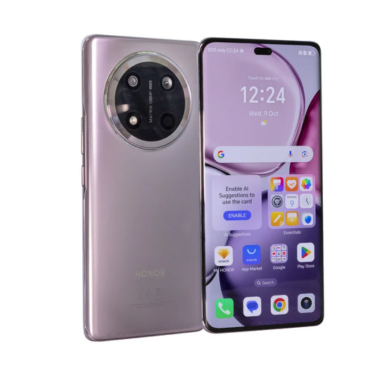 Smartphone HONOR X9c 5G - 12 GB RAM, 256 GB stocare, ecran de 6,78 inci, rată de reîmprospătare de 120 Hz, ecran curbat, cameră principală de 108 MP, sistem triplu de camere, baterie de 6600 mAh, Android 14, conectivitate 5G, dual SIM