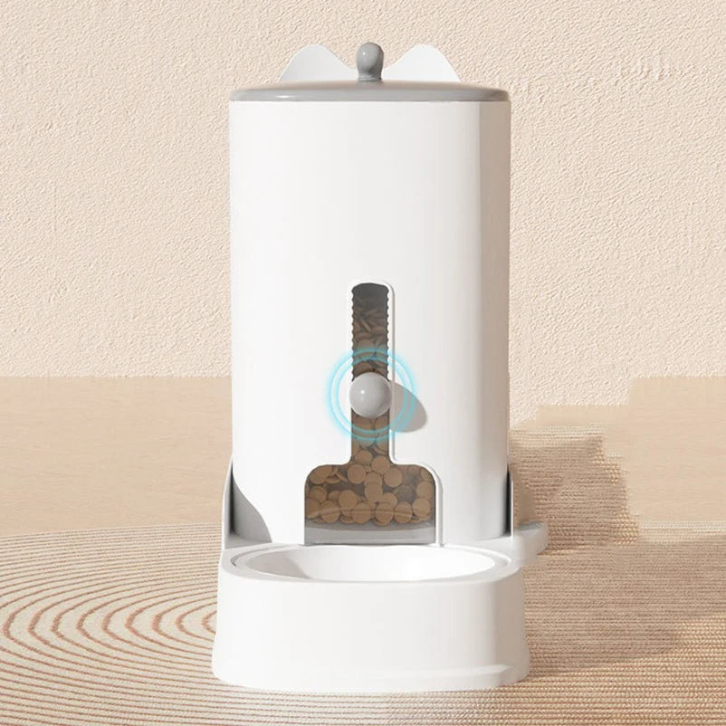 New Large Capacity Pet Cat Automatic Food Water Dispenser Fountain Bottle Bowl Dog Cat Drinker Feeder Dog Drinking Pet Supplies