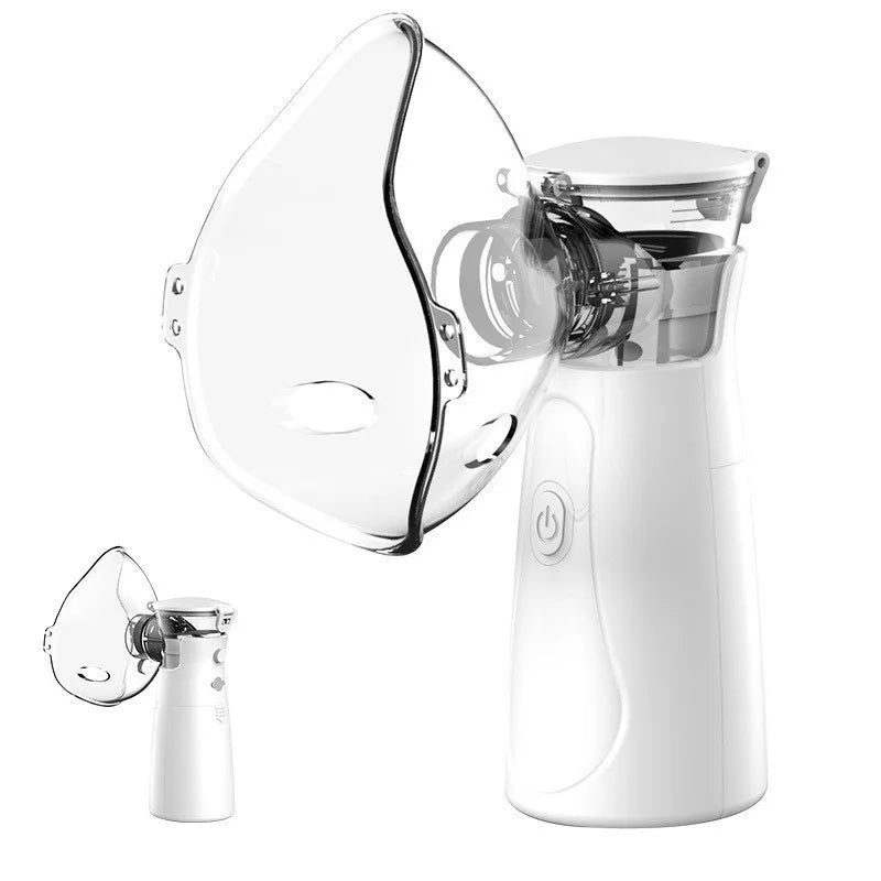 USB Medizinisch Stumm Mesh Vernebler Handheld Asthma Inhalator Zerstäuber Haushalt Für Kinder Erwachsene Gesundheitspflege Mini Tragbar Luftbefeuchter