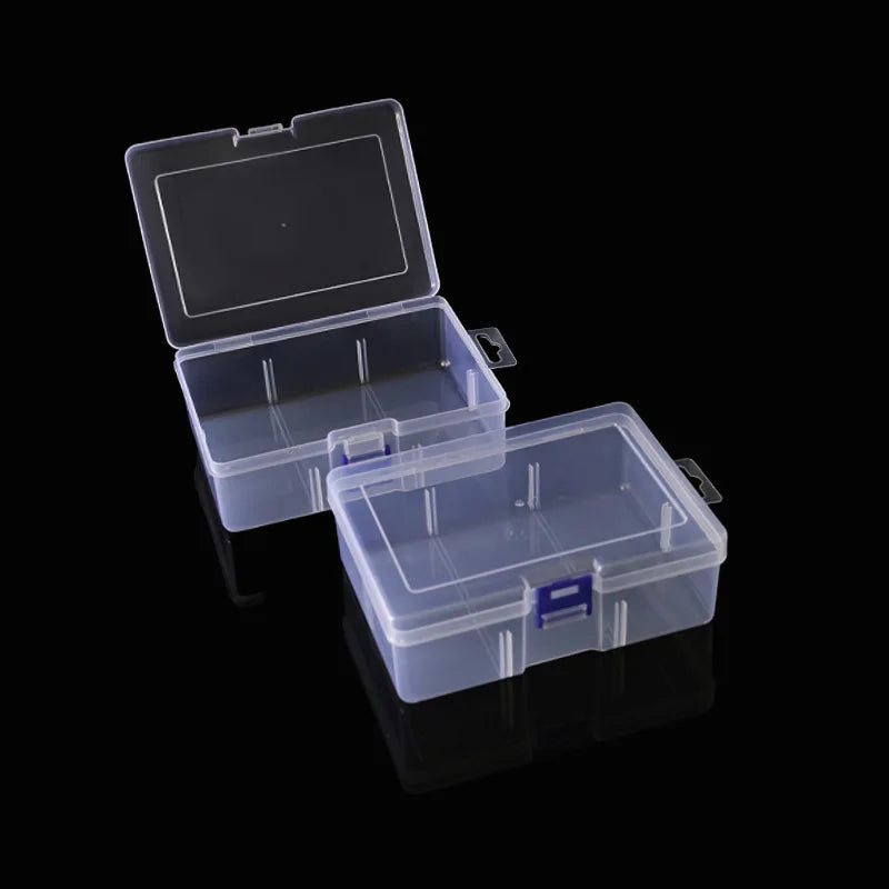 Klare Plastik Box Rechteckig Schraubendreher Bits Werkzeuge Bleads Staubdicht Wasserdicht Verpackung Lagerung Koffer Container