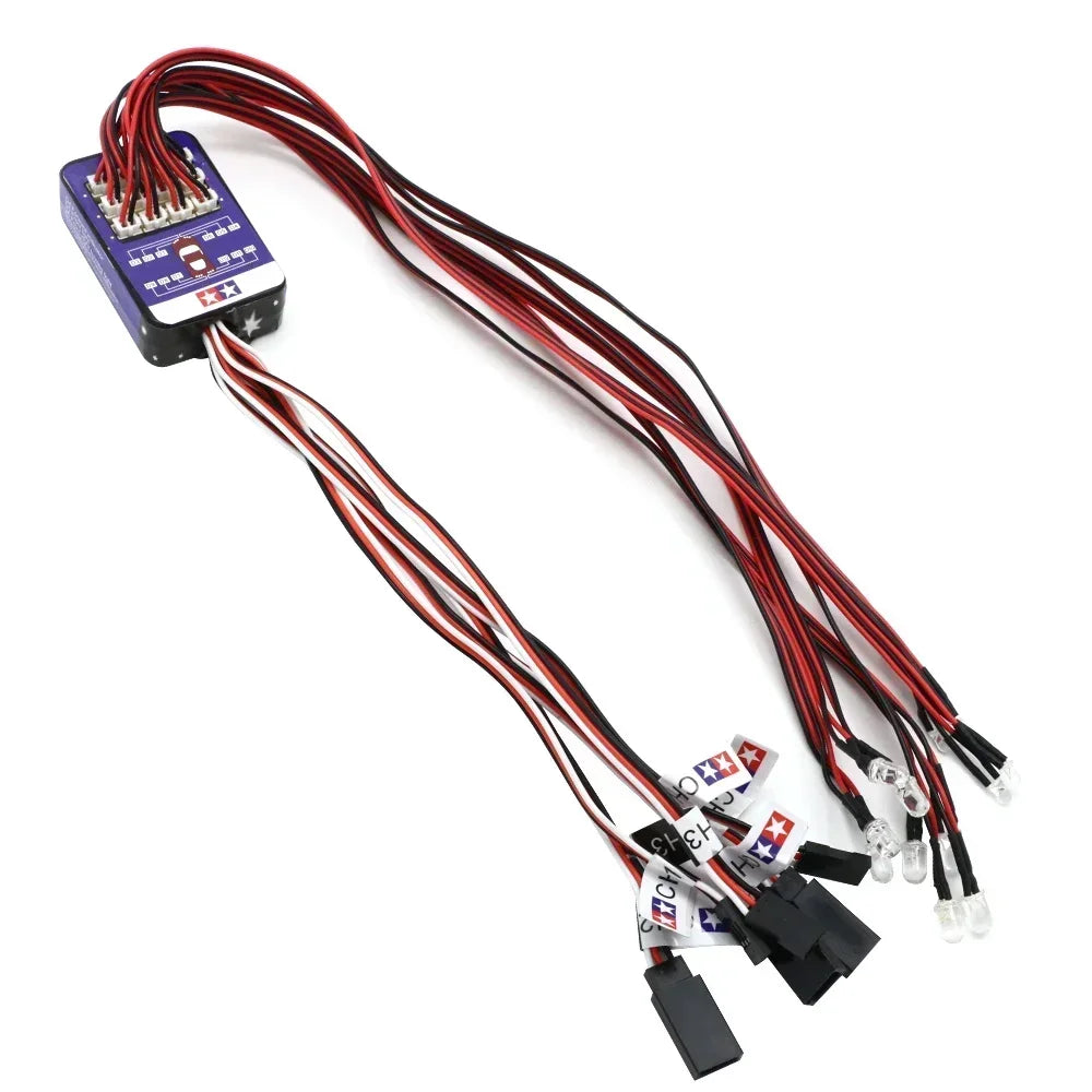TAMIYA professional remote control model car lamp group rc car lamp simulation linkage third channel controllable turn signal