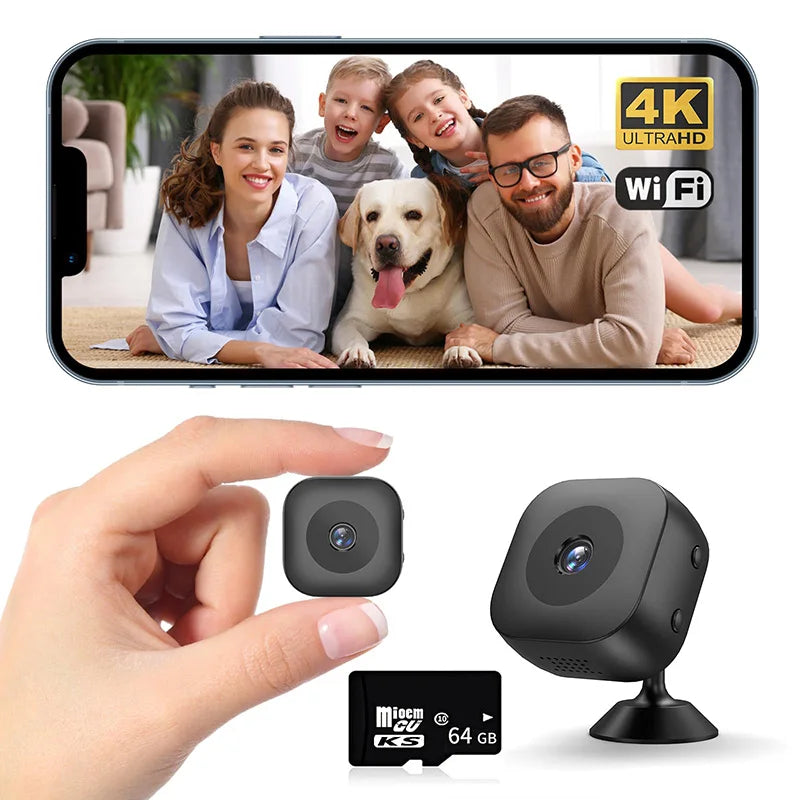 Mini-Kamera 2025: Xiaomi Mini Security Camera 4K HD Full Color Night Vision WiFi Monitor Waterproof Collection
