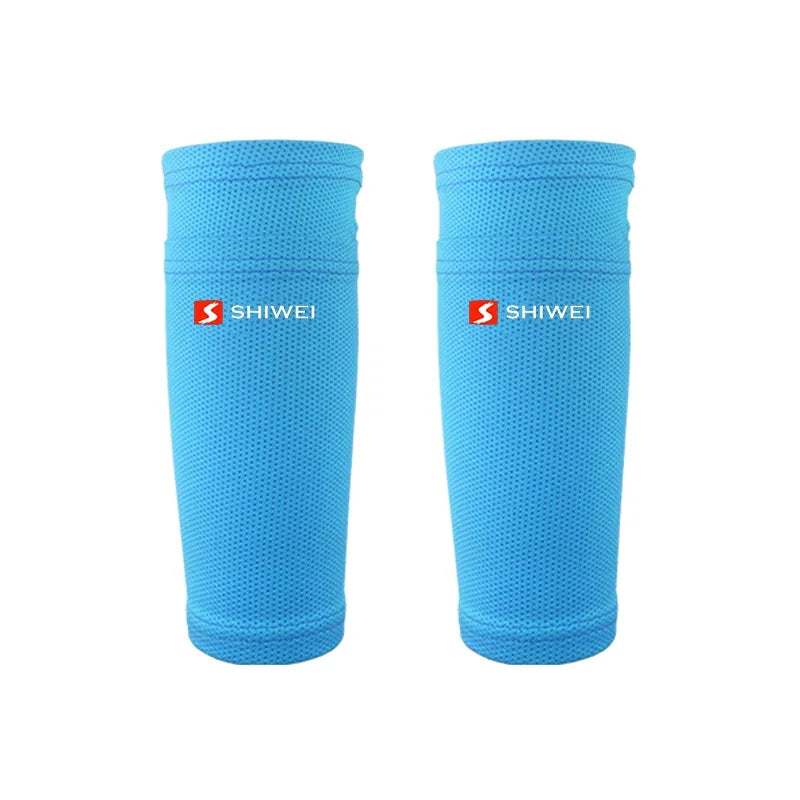 Soccer Shin Guard Pad Sports Knee Pads Calf Sleeve Sock Leg Support Anti-Sprain Football Compression Shin Pads For Adult Kids