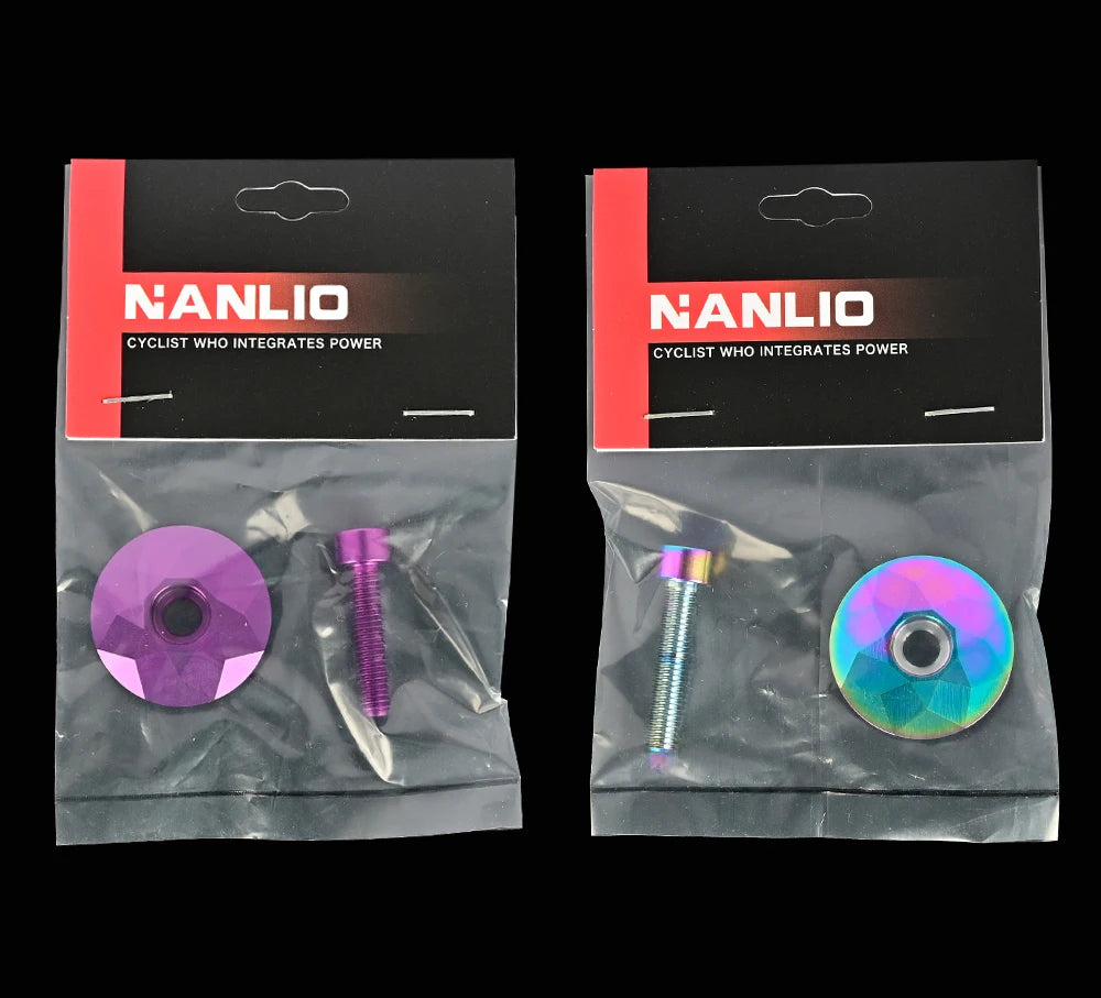 Fahrrad Steuersatz Kappe Gebrannt Blau MTB Rennrad Vorbau Steuersatz Top Kappe Abdeckung mit Schraube für 28.6mm Gabel Kopf Rohr Radfahren Zubehör