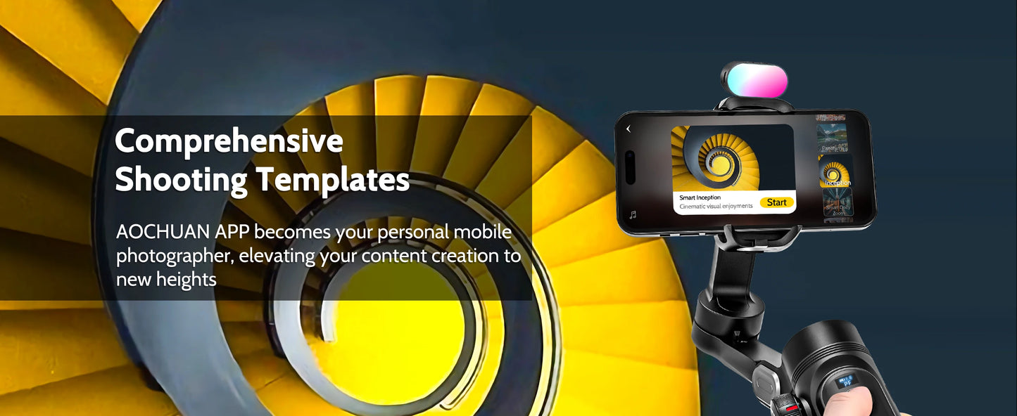 AOCHUAN Smart Xpro Smartphone Gimbal Stabilisator