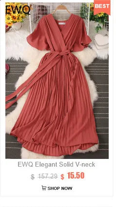 EWQ Elegant Female Evening Dress 3D Floral Design Stand Collar Sleeveless Temperament Women Slim Dresses 2025 Spring Red Robe
