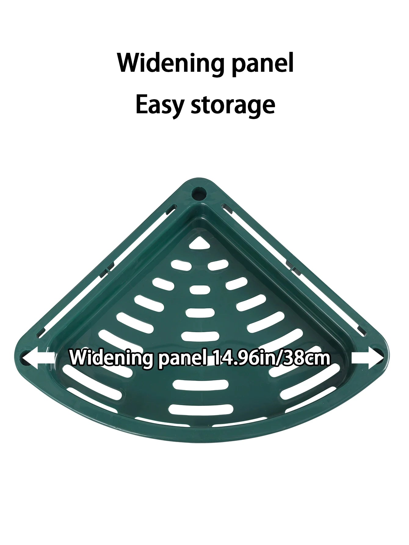 Choice Eckregal Küchenrack - Dreieck 3 Ebenen 25x25cm