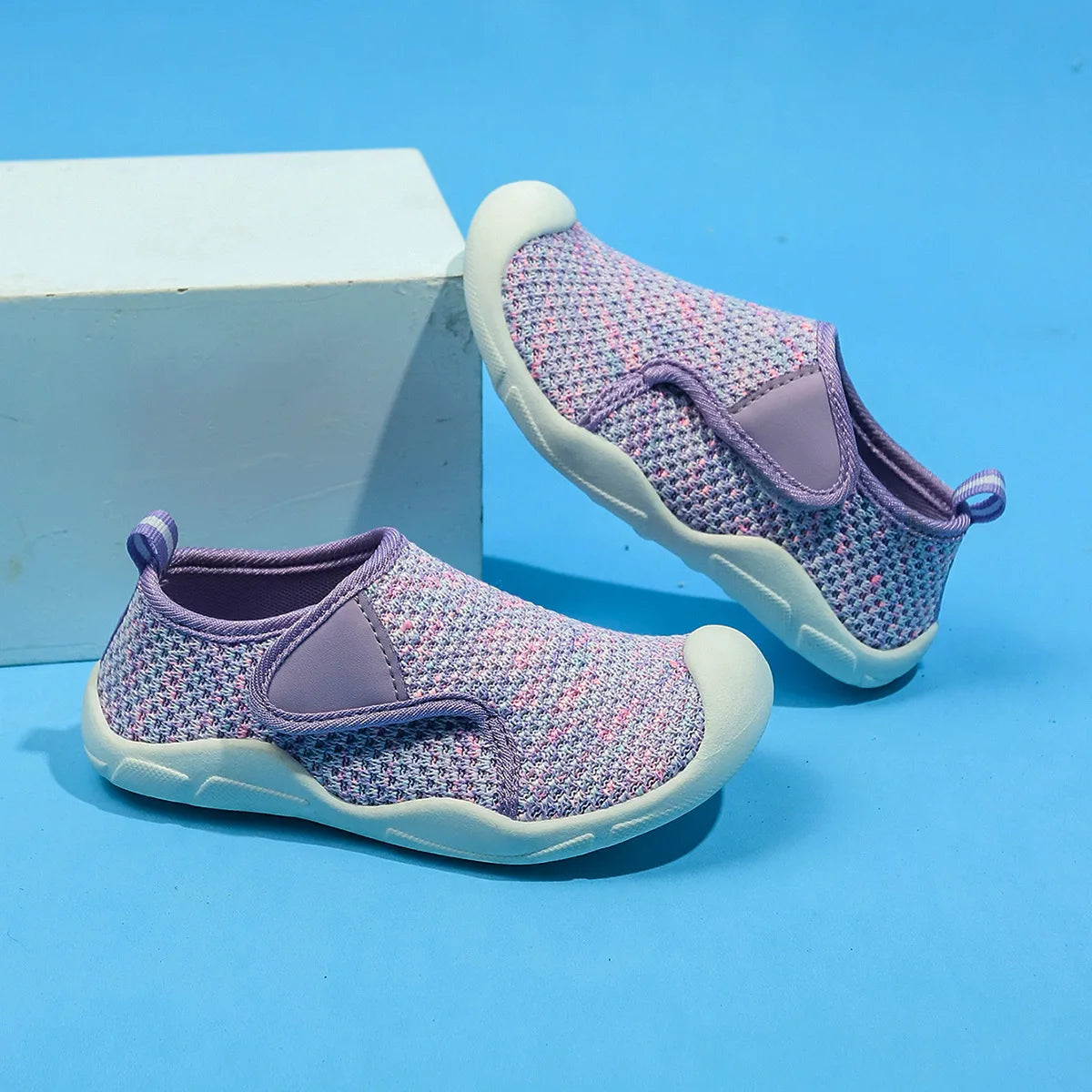 Mädchen Casual Sneaker 2025 - Innen Außen Rutschfest Atmungsaktiv Weiche Sohle - Frühling Sommer Herbst Vielseitig