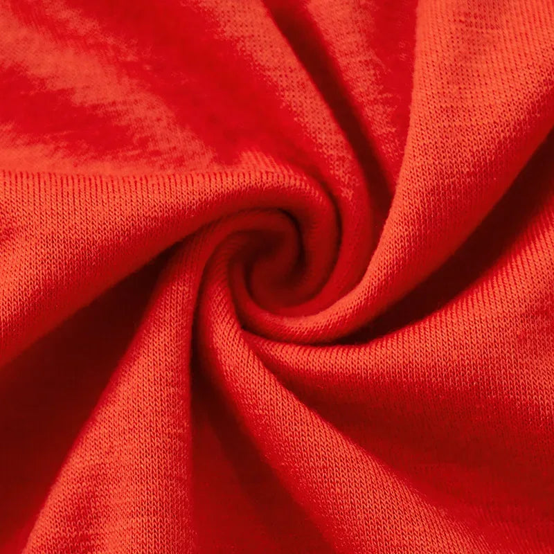 One Shoulder T Shirts For Women Aesthetic Clothes Sashes Crop Top Y2k Accessories Long Sleeve Lady Tshirt Ropa Mujer Camisetas - Golden Bridge Store