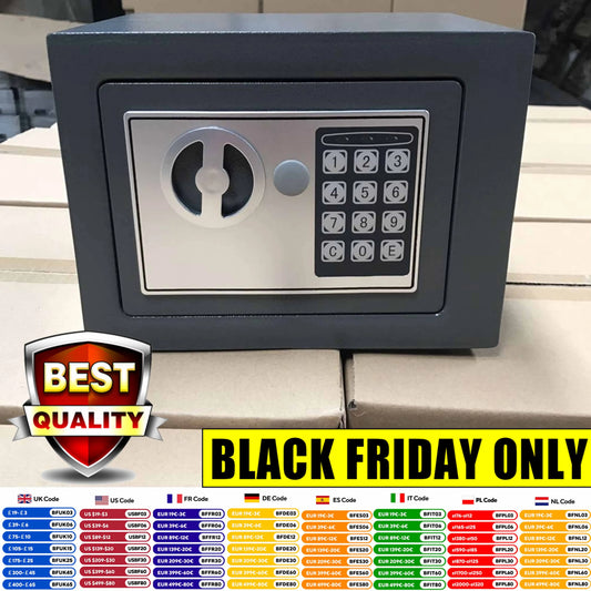 Digitaler Safe 2025 - 4.6L Elektronischer Tresor Studenten Wertsachen Back to School