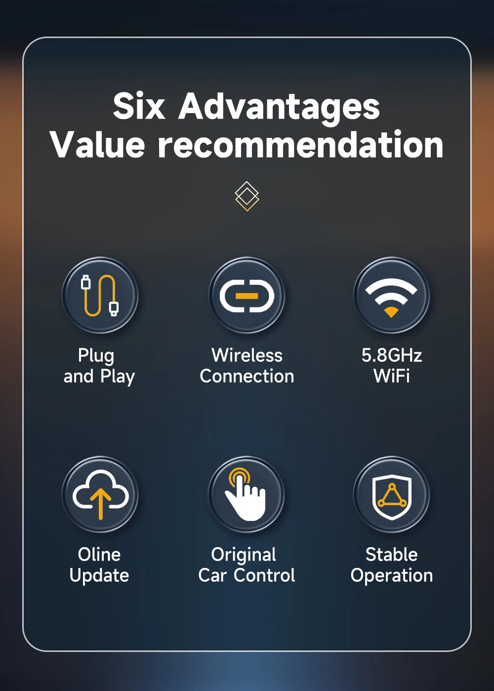 Căști wireless HEYINCAR H-Air 2 în 1 - BT5.0 cu bandă dublă 50x24x10mm