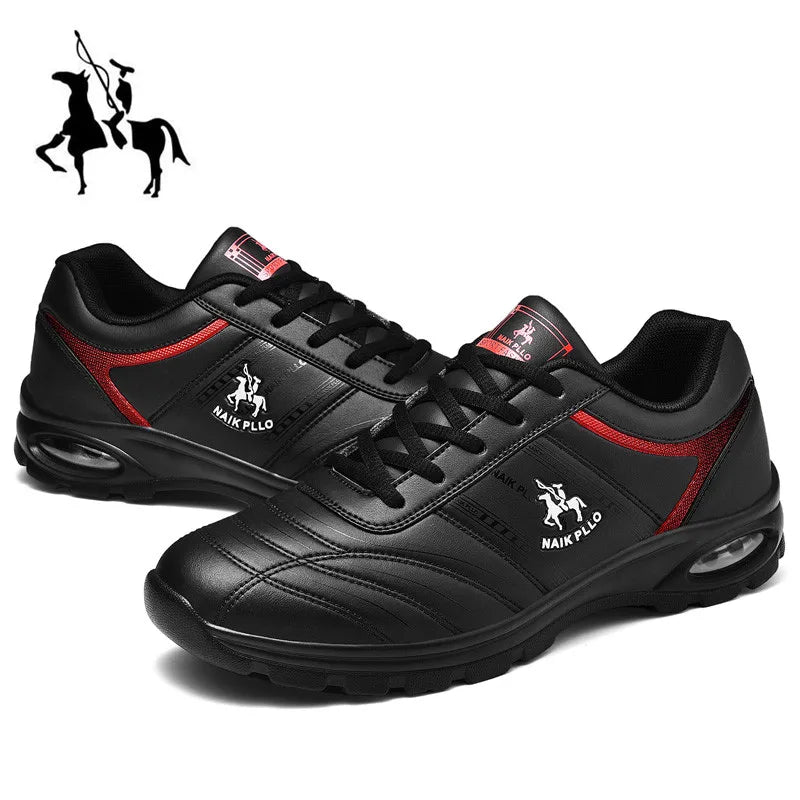 Men Sneakers Running shoes for men Platform New Breathable leather vulcanized shoes zapatos de hombre