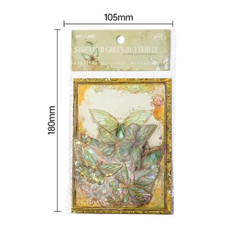 5Style Schmetterling PET 3D - 20 Teile stromlos 3cm