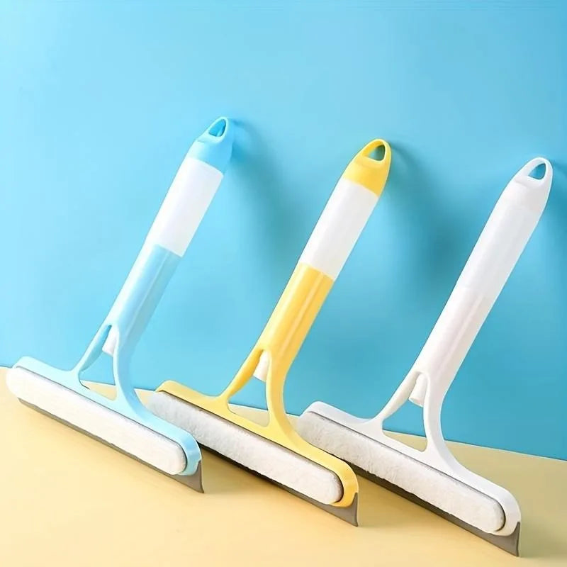 Multifunktions Glas Wischer 2025 - Home Fenster Reinigungs Bürste Sprayer - Reinigungs Seife Bürste Auto Gummi Bürste