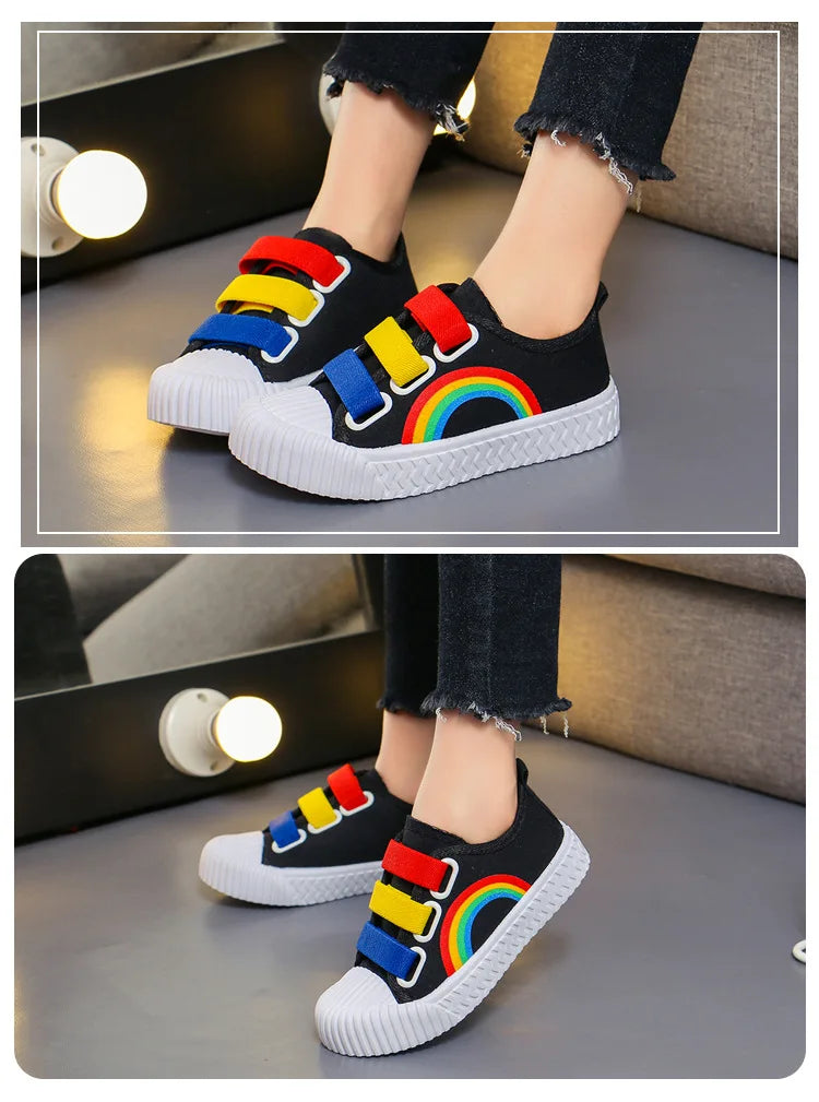 Kinder-Canvas-Schuhe 2025: Fashion-Hook Casual - Toddler Walking Collection