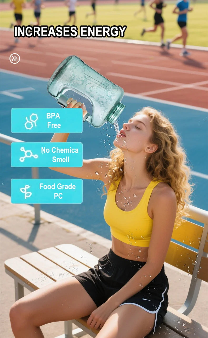 1.5L Hydrogen Rich Portable Sports Water Bottle Rich Molecular Hydrogen Water kettle Hydrogen-Rich Electric Stirring Water Pot