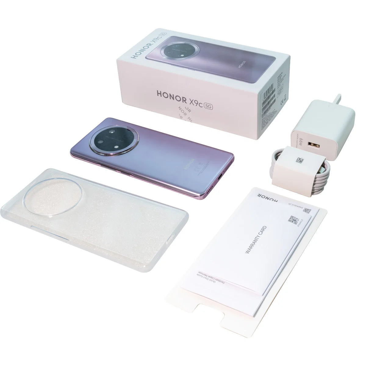 Smartphone HONOR X9c 5G - 12 GB RAM, 256 GB stocare, ecran de 6,78 inci, rată de reîmprospătare de 120 Hz, ecran curbat, cameră principală de 108 MP, sistem triplu de camere, baterie de 6600 mAh, Android 14, conectivitate 5G, dual SIM