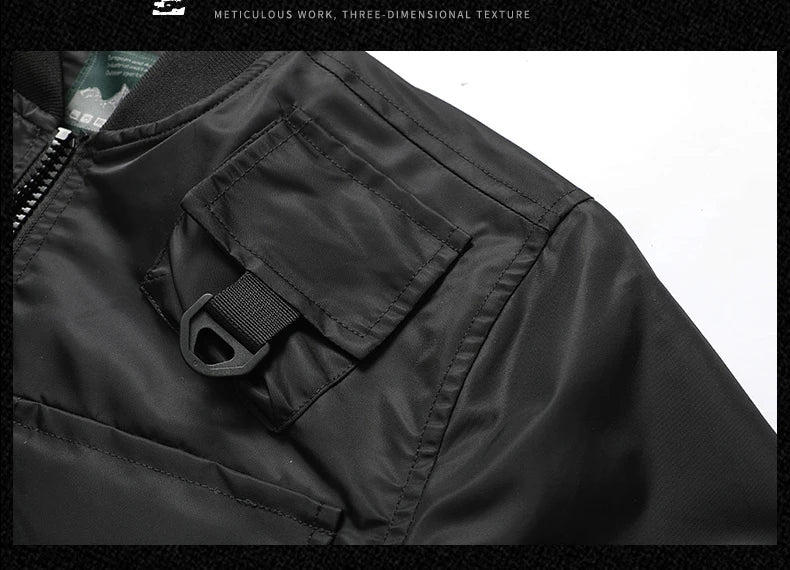 Alpha Ranger Baseballjacke Winddicht - 3 Taschen, M