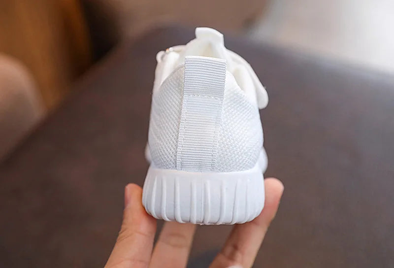 Kinder Schuhe 2025 - Frühling Sommer Kids Sneakers - Weich Atmungsaktiv Mesh Jungen Mädchen Schule Outdoor Sport