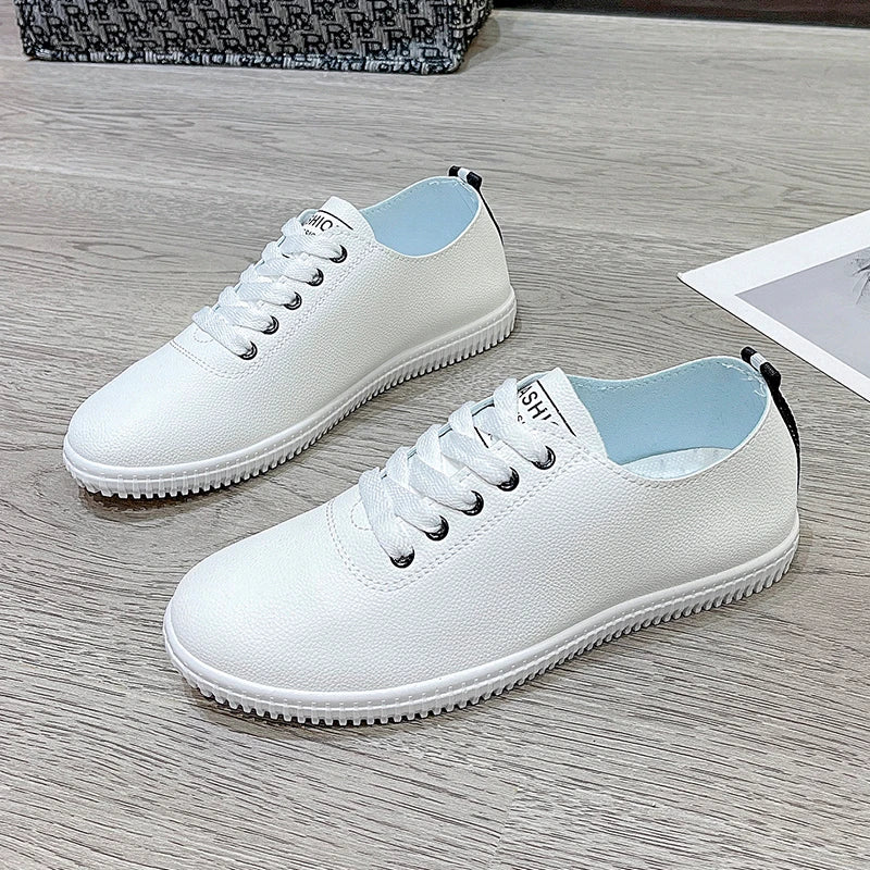 Women Shoes Summer 2024 Spring Women White Casual Shoes Breathable Flats Fashion Breathable Women Sneakers