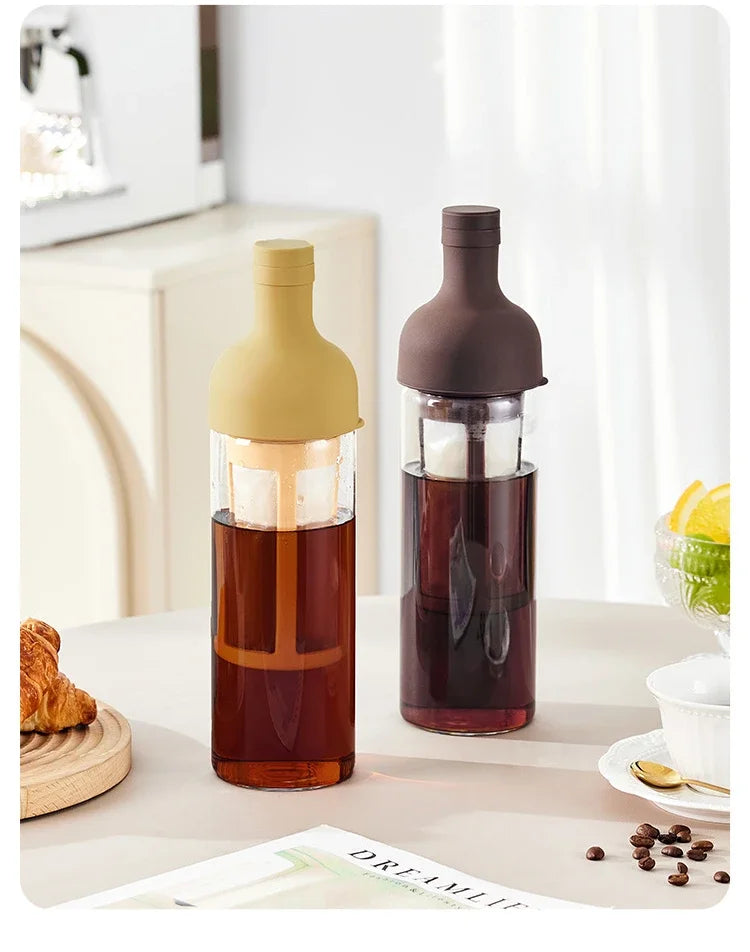 Borosil Coldbrew Glas Kaltaufgusskanne - 500ml Borosilikat