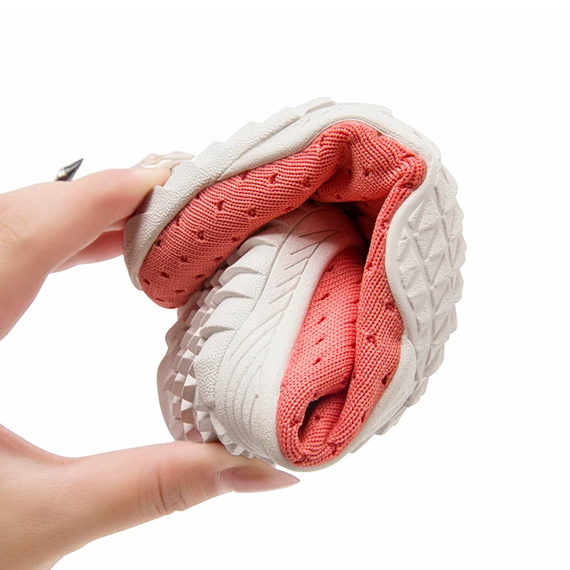 Casual Sneakers for Women Breathable Comfortable Outdoor Walking Shoes Soft Sole and Anti-slip Women's Wide Toe Shoe Size 36-42