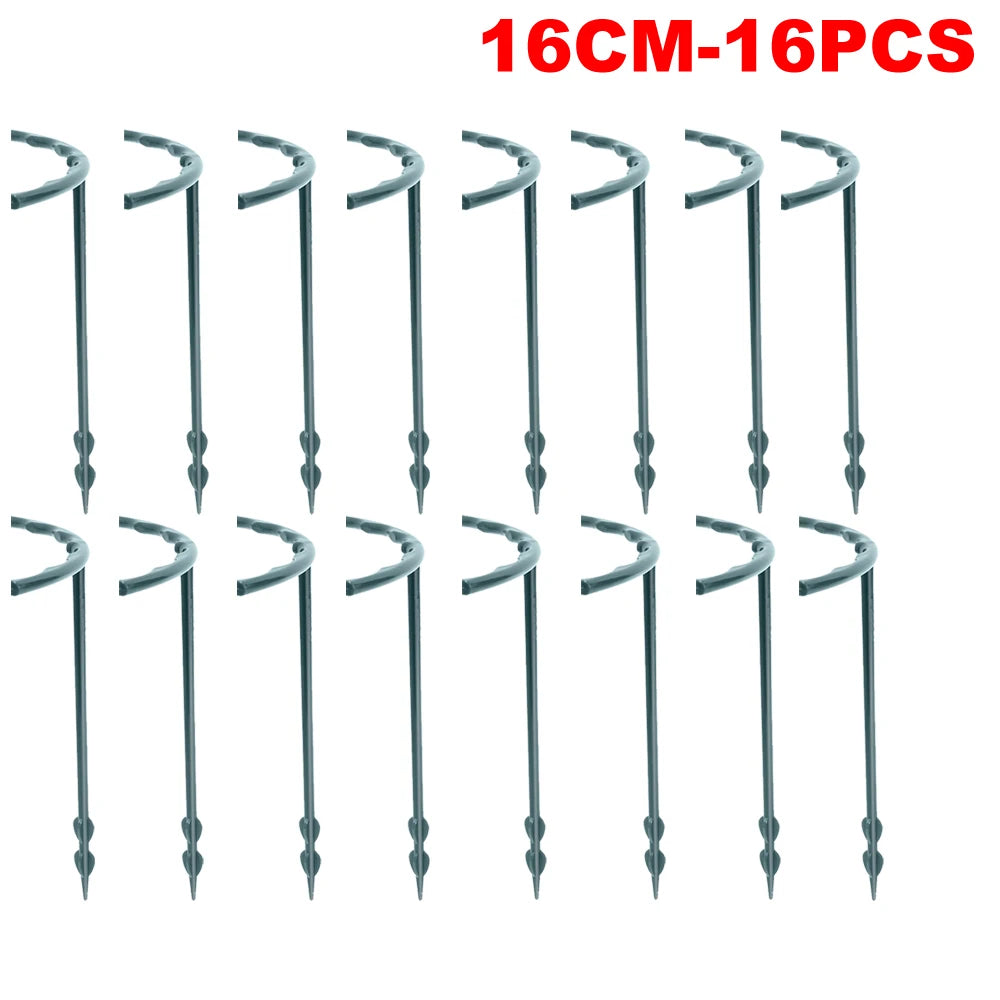 Plastic Plant Support Pile Frame Greenhouse Arrangement Semicircle Fixed Rod Indoor Flower Plant Vine Climbing Bracket
