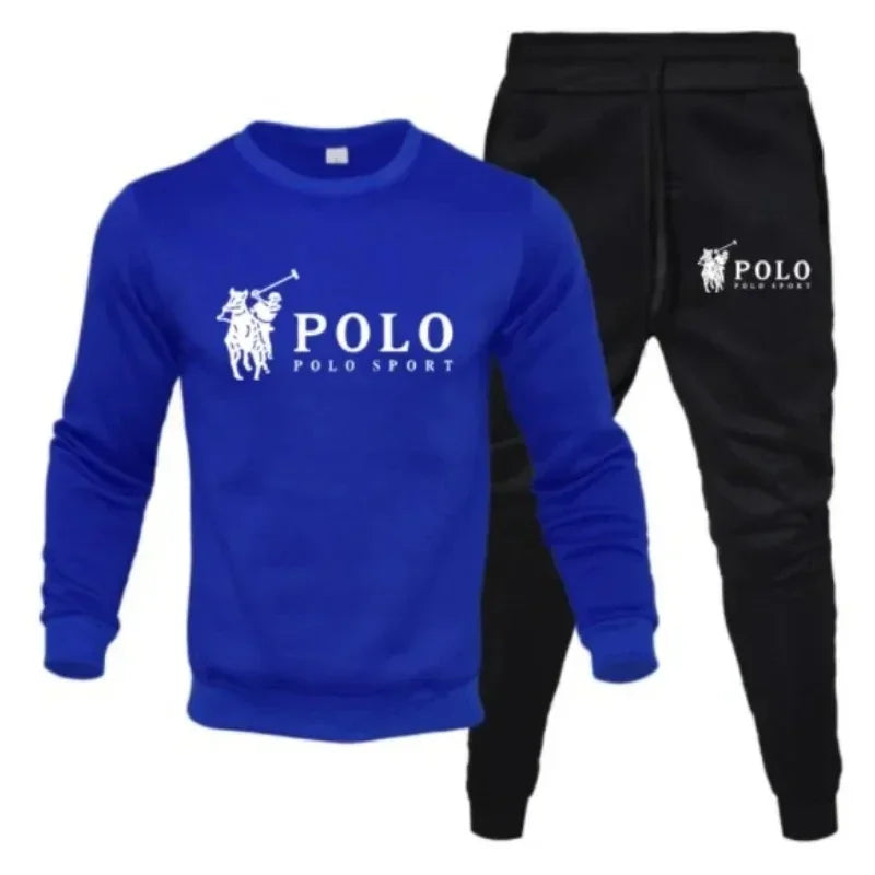 Jiangxi Herren Rundhals Set - Polyester Elastik Knöchel