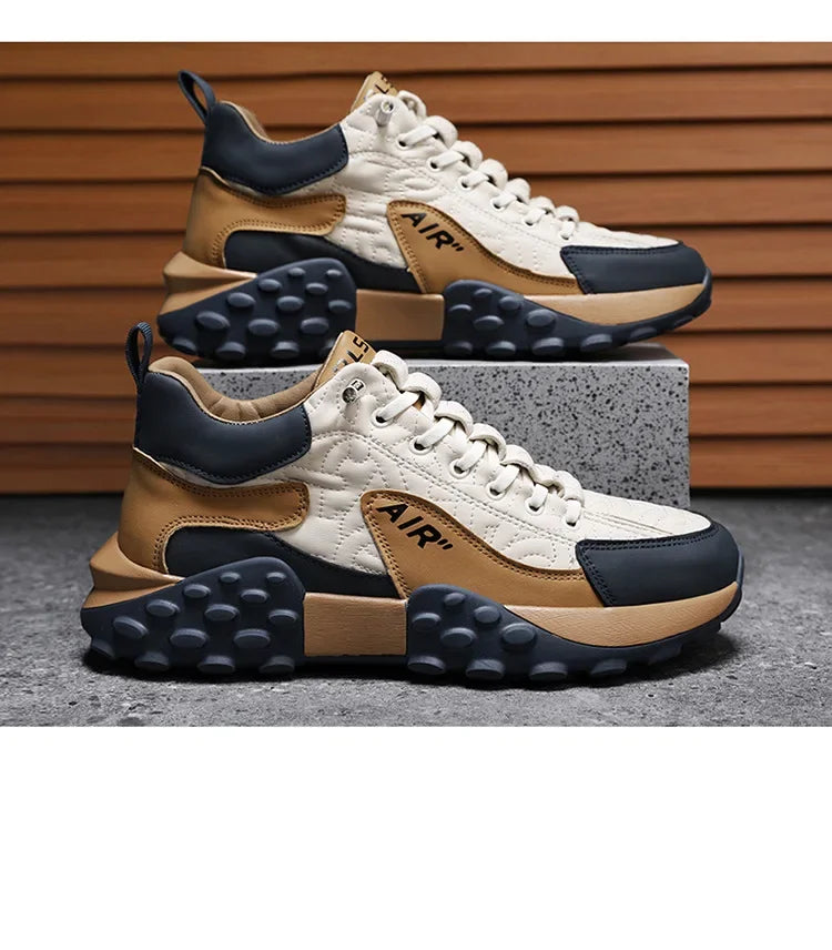 Men Shoes Cross Border Platform Rubber Men's Sneaker Summer Men Sneakers Non-Slip Male Tennis Shoes Gym Running Sports Shoes