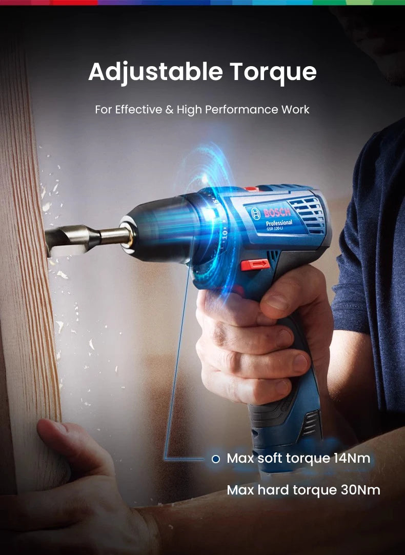 Bosch GSR 120-Li 2025: Brushless Akku-Bohrschrauber - Professional Power Collection