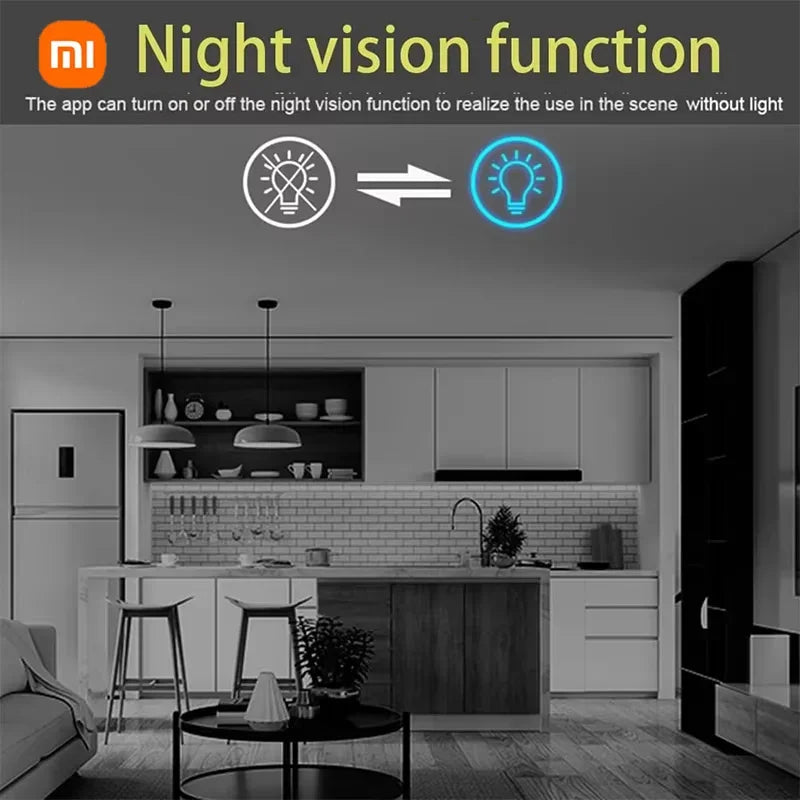 Sicherheitskamera 2025: Xiaomi-X6 Mini-IP WiFi - Smart Home Collection