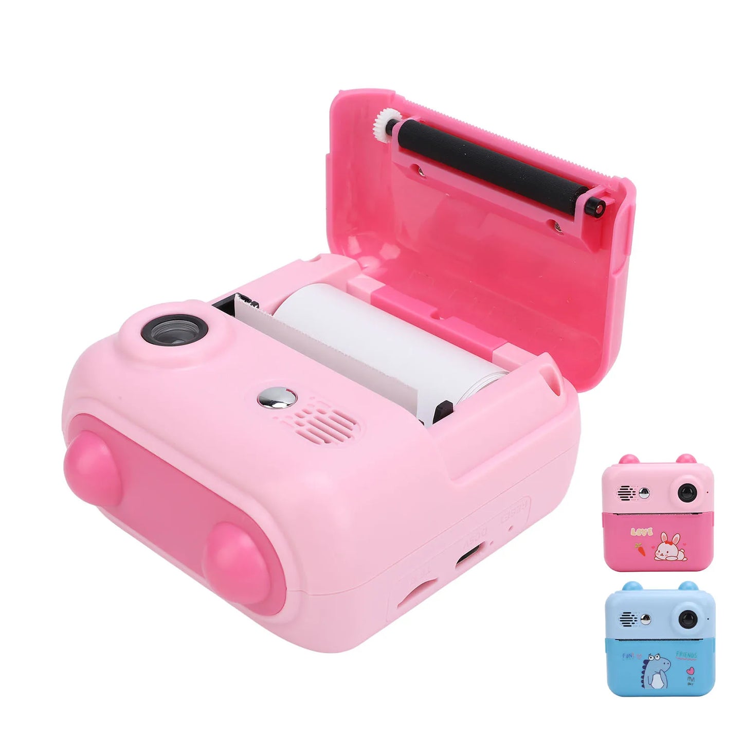 Sofortbild-Kamera 2025: 50MP Instant Print Camera 2.4 Inch - Eye Caring 1000mAh Multifunctional 16x Digital Zoom Travel Collection