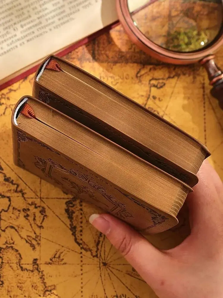 Caiet vintage A6 din piele PU Choice - 144 de coli liniate