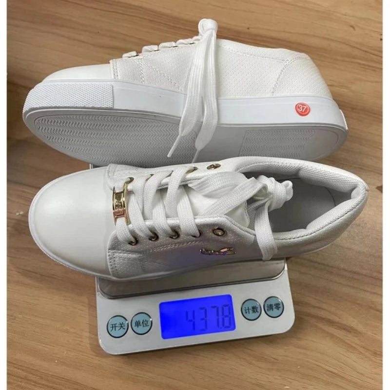Woman Spring Autumn Casual Tennis Sneakers White Sport for Women Outdoor Jogging Lightweight Platform Shoes Tenis Feminino Flats
