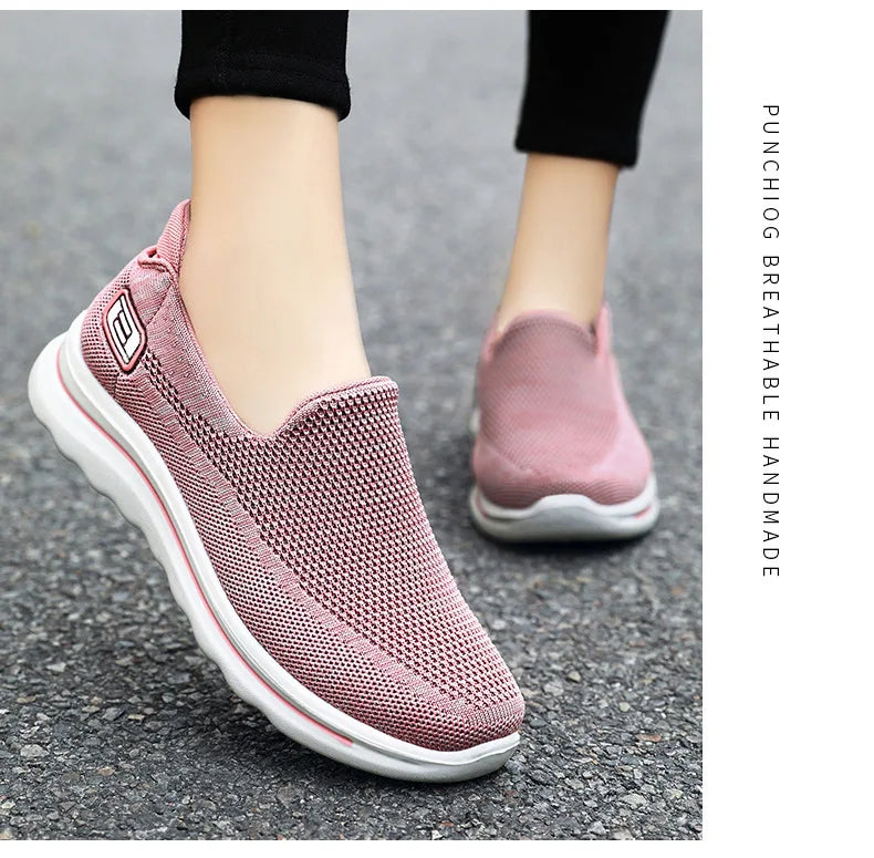 Atmungsaktive Frauen Sneakers 2025 - Leichtgewicht Weiblich Tennis Schuhe - Rutschfest Männer Sneakers Outdoor Weich Vulkanisiert Schuhe Casual Sommer