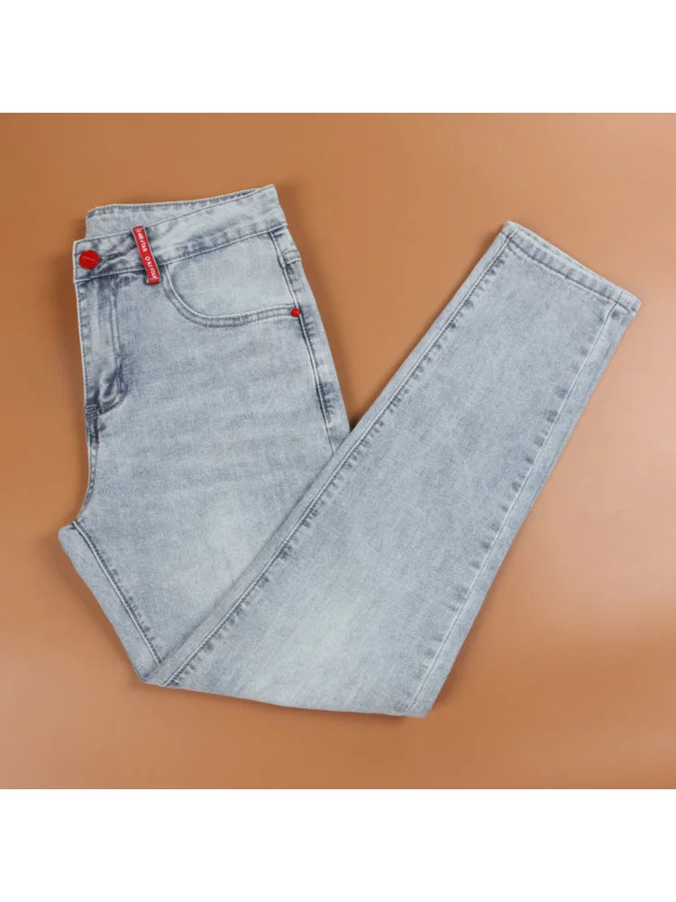 Blugi UrbanX Moto Drepți Streetwear - Drepți S-XL