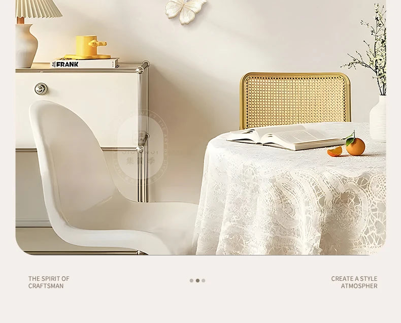 Cream Style Living Room Decoration with LED Light Wall Clock New Home Decor Creative Swinging Clock