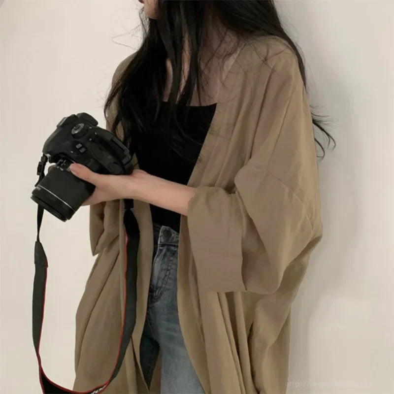 KStyle Strickjacke Sonnenschutz - Dünn Atmungsaktiv L