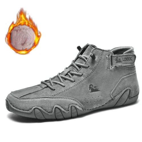 Sneakers Men  Casual Shoes Man High Top Sneakers Winter Warm Designer Fashion Loafers Lace Up Shoes Men Boots 2024