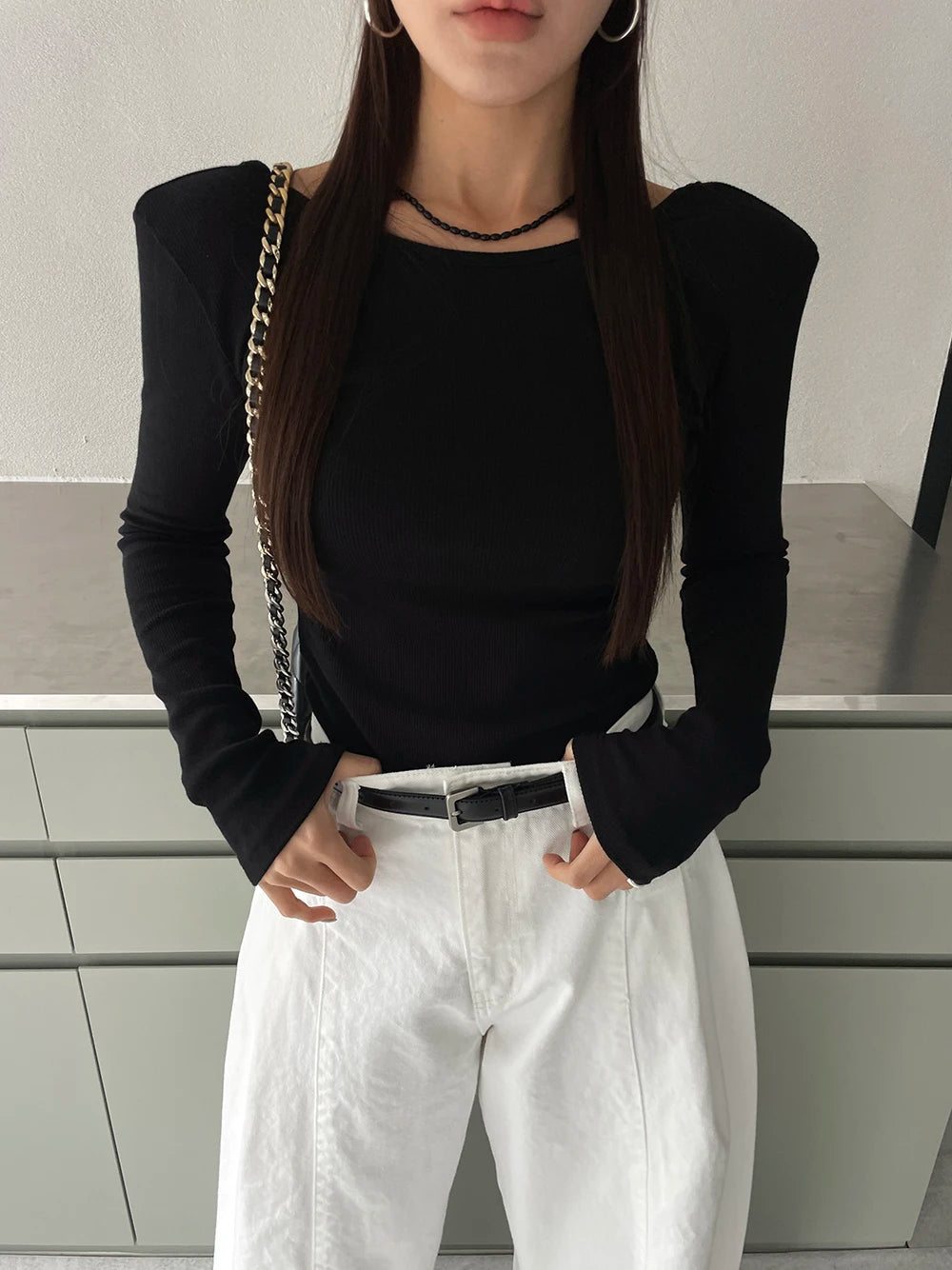 Jeans Spring Summer Long Wide Leg Pant Women High Waist Fashion Casual Korean Style Ladies Trousers Loose Pleated Woman Pants