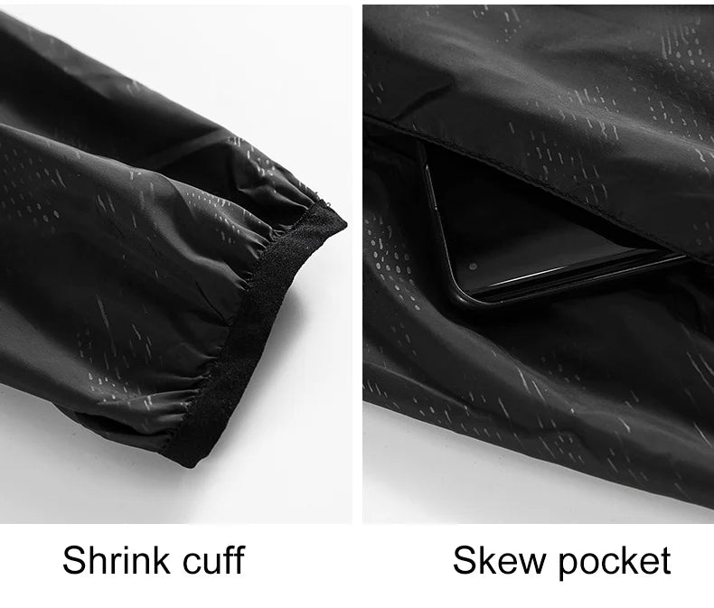 Lngxo Wanderjacke Wasserdicht - Größe M, Leicht, Packmaß