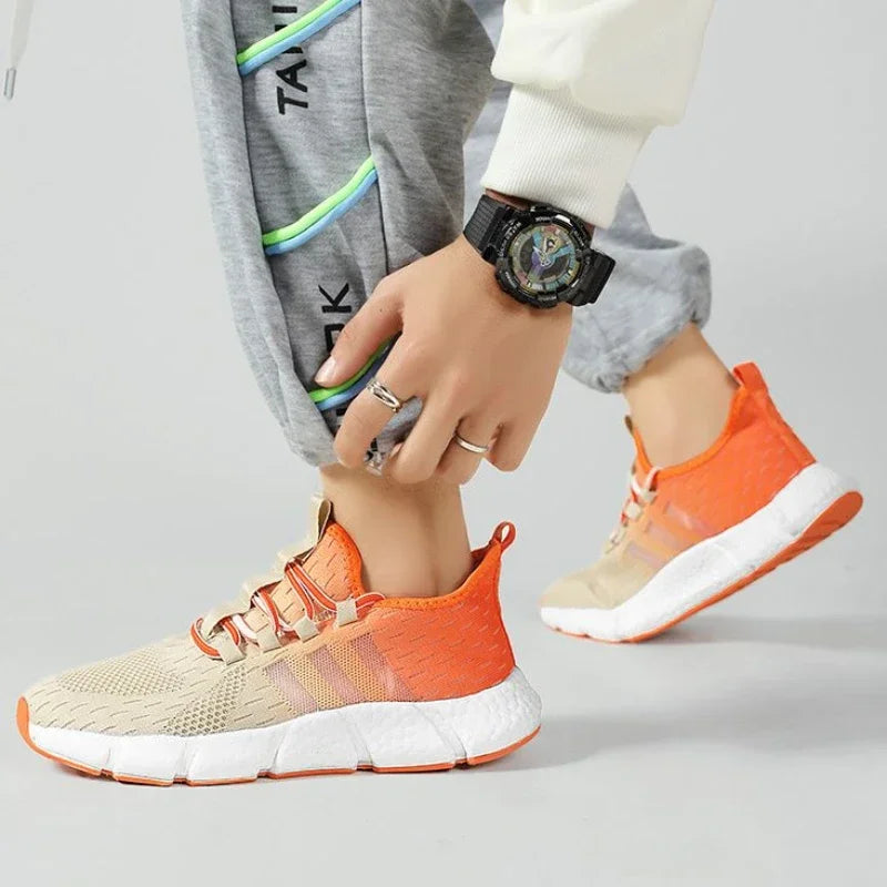 Shoes for Men Outdoor Man Casual Sneaker Lightweight Mesh All Brands Original Deals Breathable On Sale Athletic Sports Summer 39