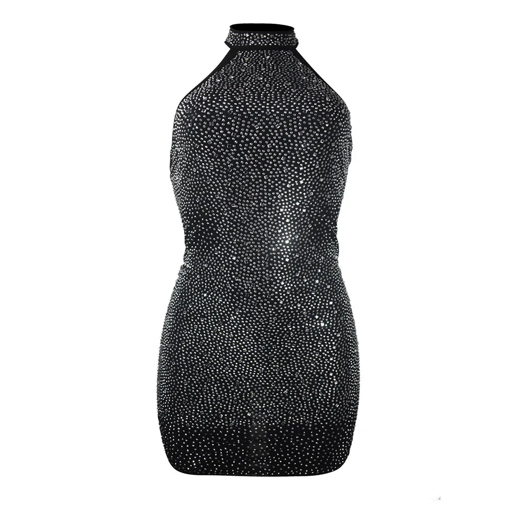 Amora Lucia Halterkleid - Enges Drill Gr 36 Viskose